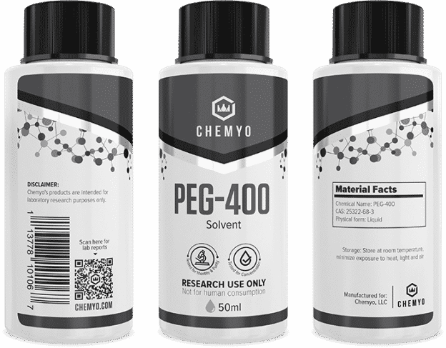 Peg 400 | Buy High-Quality Peg 400 Solvent 50ml | Chemyo