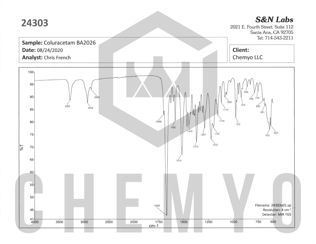 BA2026 COLURACETAM FTIR