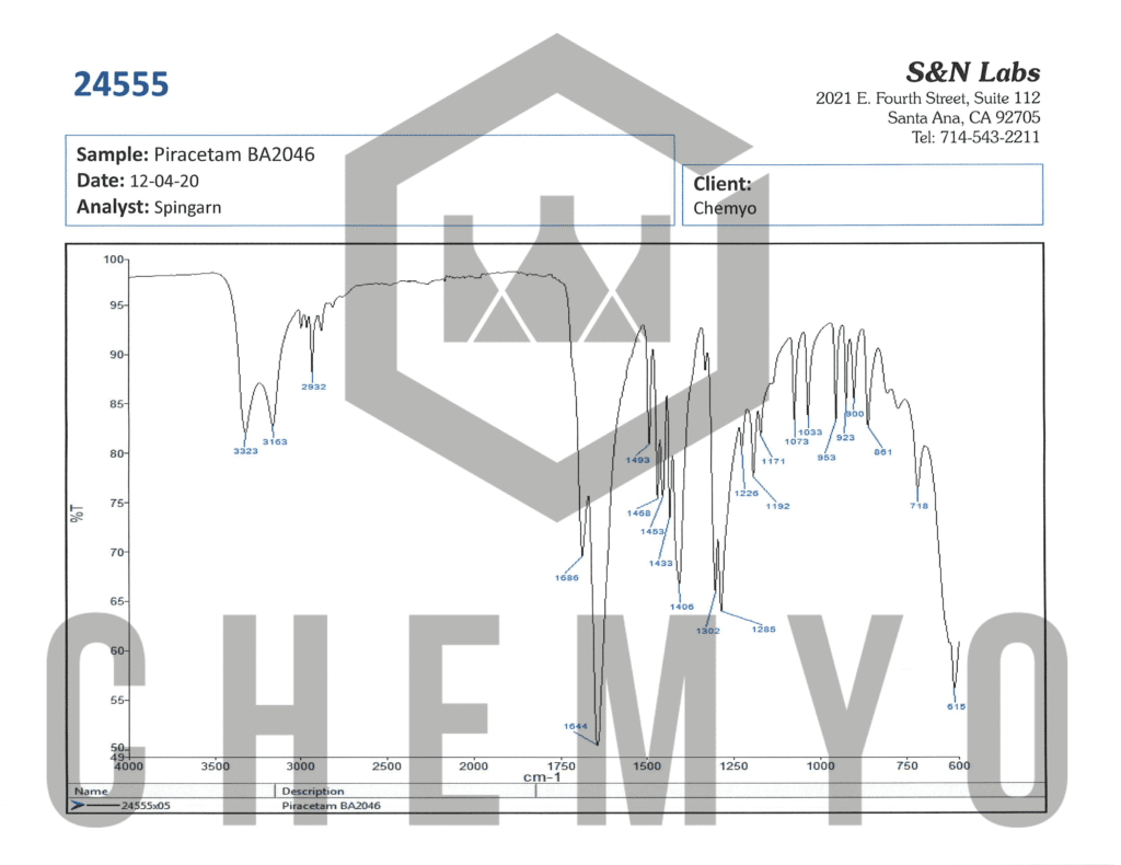 BA2046 PIRACETAM FTIR 1