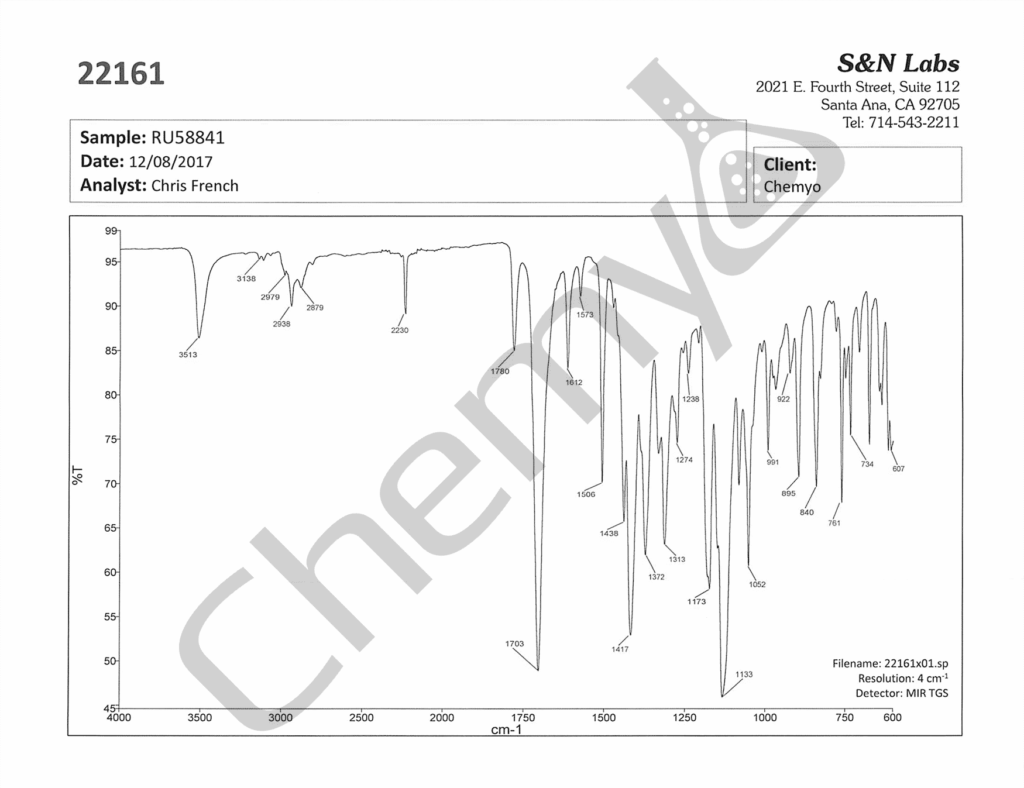 RU58841 DEC2017 FTIR